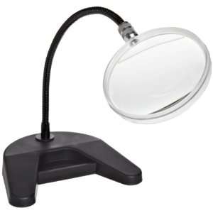 Donegan 204 D Flex A Mag Flexible Arm Magnifier with Desk Base, 4 