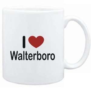  Mug White I LOVE Walterboro  Usa Cities Sports 
