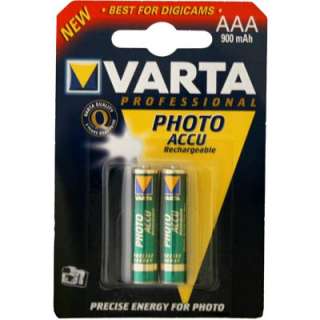Varta Photo Accu AAA Rechargeable Batteries 1000mAh  
