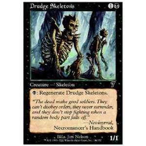  Magic the Gathering   Drudge Skeletons   Seventh Edition 