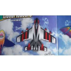 40 Inch Cloudpleasers Jet Airplane Kite Toys & Games