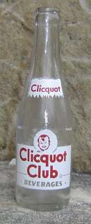 Clicquot Club Vintage ACL Coatesville Pa Soda Bottle  