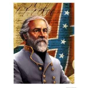  General Robert E. Lee Giclee Poster Print, 36x48
