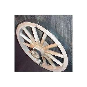   24 x 2 Steam Bent Hickory Wooden Wagon Wheel 