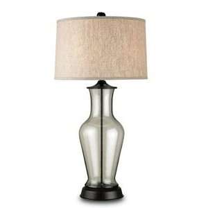 Currey and Company 6165 Pesaro   One Light Table Lamp, Bronze Finish 