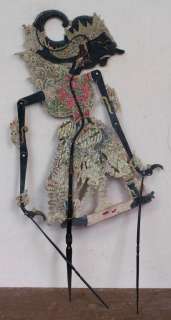 Vintage Wayang Kulit Shadow Puppet Indonesian GIFT co85  