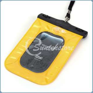 Waterproof Case Bag Pouch for iPhone 4 4S iPod Touch Android Mobile 