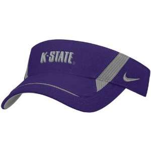    Nike Kansas State Wildcats Purple Team Visor
