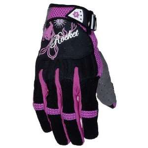   Purple Ladies Heartbreaker Motorcycle Gloves   Size  XL Automotive