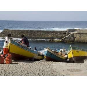  Fishing Boats at the Port of Ponto Do Sol, Ribiera Grande 