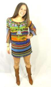 VINTAGE COLLECTION MULTI COLOR DRESS/TUNIC  