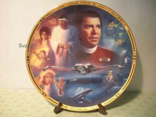 Star Trek IV The Movie Collection Plate The Voyage Home  