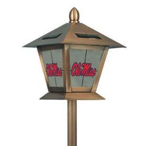 Mississippi Rebels NCAA Stained Glass Solar Lantern (20)  