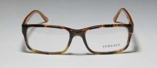 NEW VERSACE 3154 54 17 140 TORTOISE/BROWN RX ABLE EYEGLASS/GLASSES 