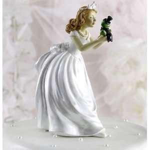  Princess and Her Frog Prince Cake Topper