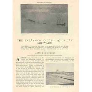 1902 Boats Growth American Shipyards Newport News 