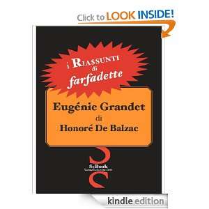 Eugénie Grandet di Honoré de Balzac   RIASSUNTO (Italian Edition 