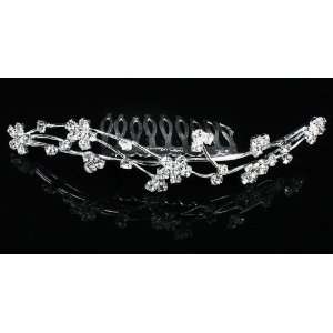   Design Silver Hair Comb for Wedding, Prom or Special Occassion Beauty