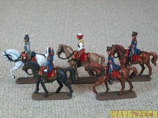 20mm Plastic Nap WDS painted French General Staff b99  