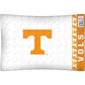   Fiber Pillow Case   Tennessee Volunteers NCAA /Color White Size Stan