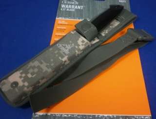 Gerber Warrant Tanto Serrated Tactical Knife 31 000560  