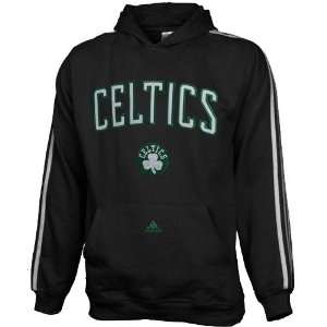  adidas Boston Celtics Youth Black Game Day Hoody Sweatshirt 