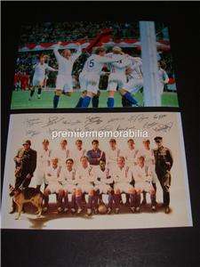 BOBBY MOORE PELE STALLONE WARK SIGNED ESCAPE TO VICTORY  