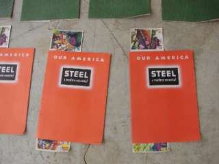 OUR AMERICA OIL & STEEL COKE AD   SCHOOL BOOKS 1942  