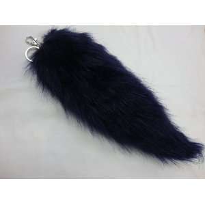  Purple Foxtail 12 Keychain with Clip fox Tail Everything 