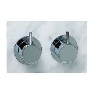 Vola Accessories S40US Vola S40 Double Stop Valve 1 2 Brushed Chrome 
