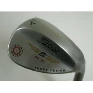 Titleist Vokey Spin Milled High Lob Wedge LW 64* 07* Tour Chrome NEW 