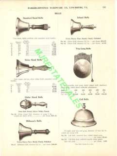 1917 Antique Swiss Globe Milkmens School Bell Ad  