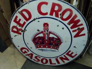 Royal Crown Soda Pop Advertising Porcelain Sign  