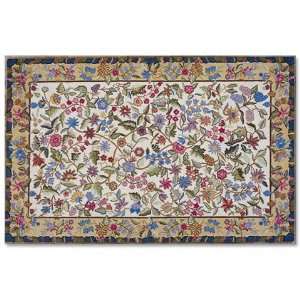  Petit Point Rug, 2ft6 x 4ft6 Oval: Home & Kitchen