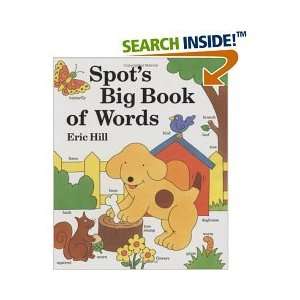 Spots Big Book of Words by Eric Hill 