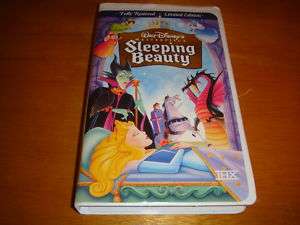 Sleeping Beauty Walt Disney Masterpiece Collection  VHS  