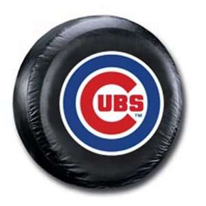  Chicago Cubs MLB Black Spare Tire Cover: Sports & Outdoors