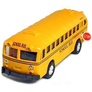   of 12 Die cast 5 Classic School Bus, Pull Back Action Toys & Games
