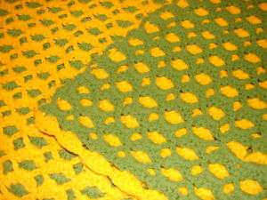 Handmade Handcrafted Crochet Afghan Throw Blanket  