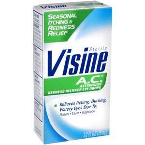  Special pack of 6 VISINE ALLERGY RELIEF DROPS 0.5 oz 