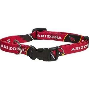  Hunter MFG Arizona Cardinals Dog Collar, Medium: Pet 