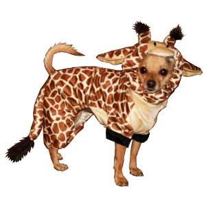  Hip Doggie Giraffe Dog Costume, Onesy Jumper, M: Pet 