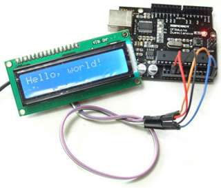 Arduino IIC/I2C/TWI 1602 Serial LCD Module Display  