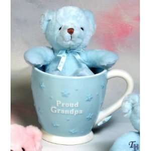   : Russ Berrie Proud Grandpa Mug and Teddy Bear Gift Set: Toys & Games
