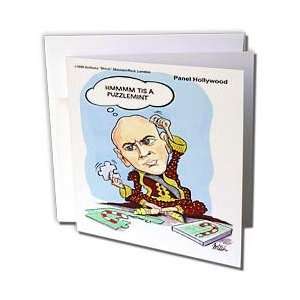   Tis A Puzzlement   Greeting Cards 6 Greeting Cards with envelopes