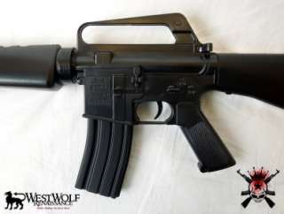   Army/Marines M 16 Airsoft Assault Rifle/Gun/Prop + Many Extras NEW