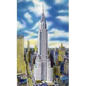 Chrysler Building View, New York City   Fine Art Gicl  e Photographic 
