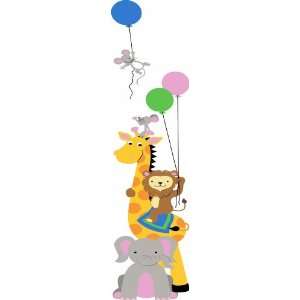 Animal Party Mini Paint by Number Wall Mural