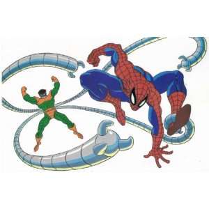 Spider Man The Animated Series Replica Animation Cell  Spider Man vs 