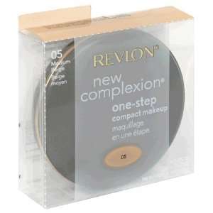 Revlon New Complexion One Step Compact Makeup, SPF 15, Medium Beige 
